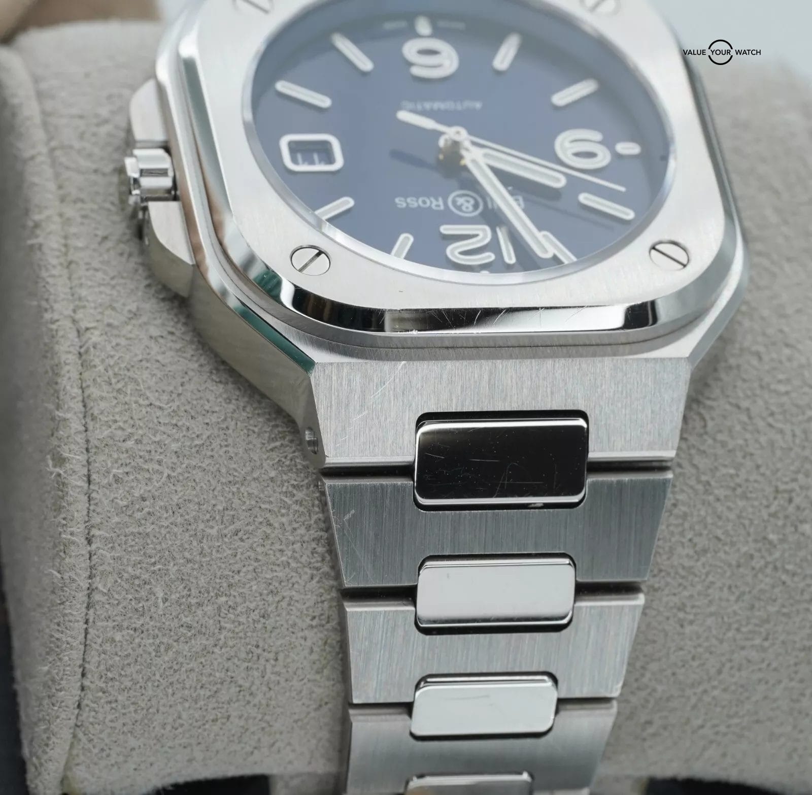 Bell & Ross 40mm Blue Dial Stainless Steel BR05A-BLU-ST/SST - Image 6