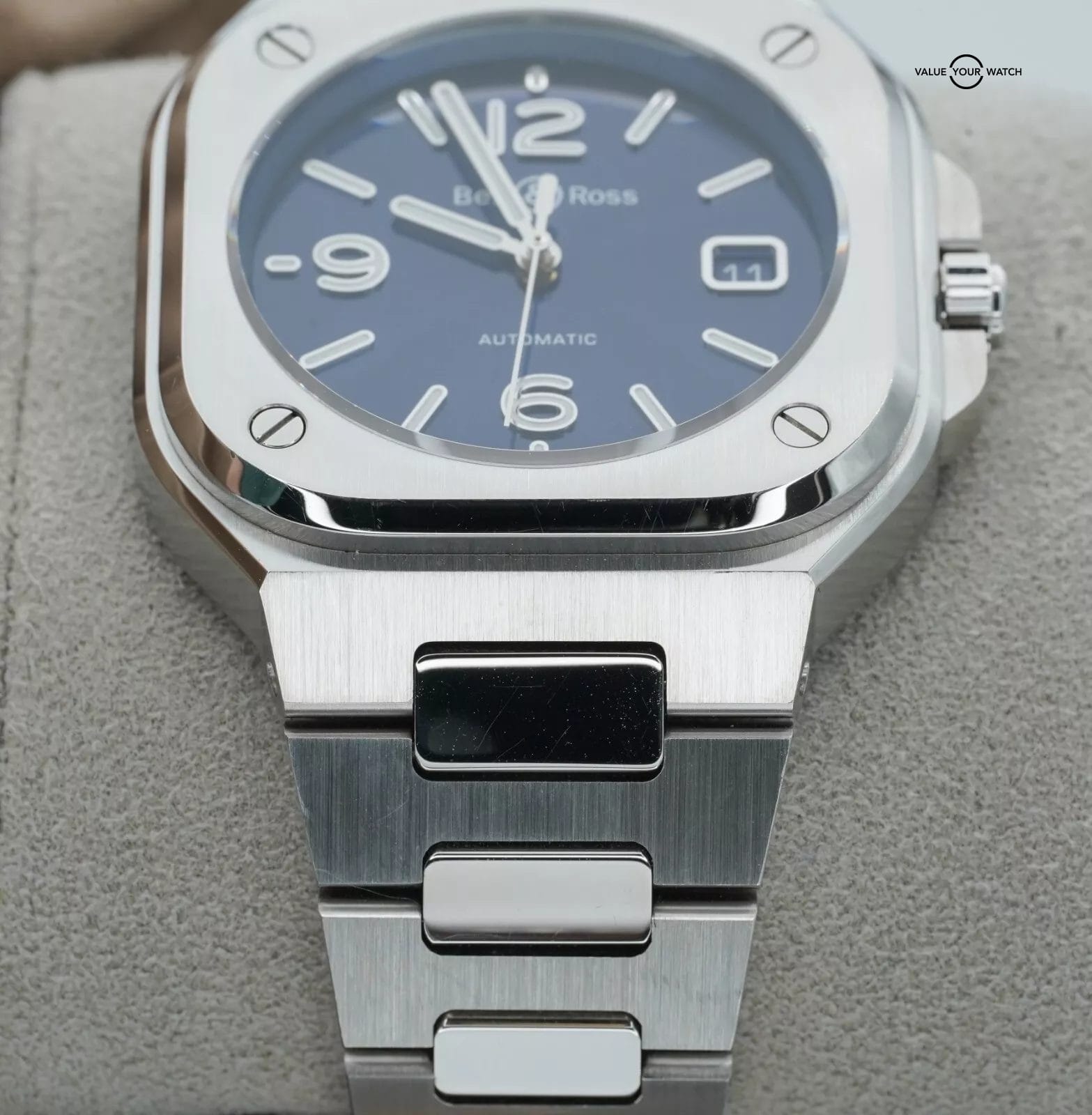 Bell & Ross 40mm Blue Dial Stainless Steel BR05A-BLU-ST/SST - Image 12