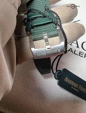 Audemars Piguet Green Dial Code Unworn Complete Set 41mm - Image 2