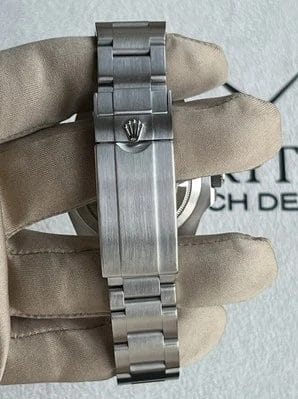 Rolex Submariner 126610LN Silver Oyster Bracelet with Black Bezel 2023 Complete - Image 6