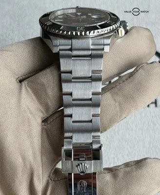 Rolex Submariner 126610LN Silver Oyster Bracelet with Black Bezel 2023 Complete - Image 2