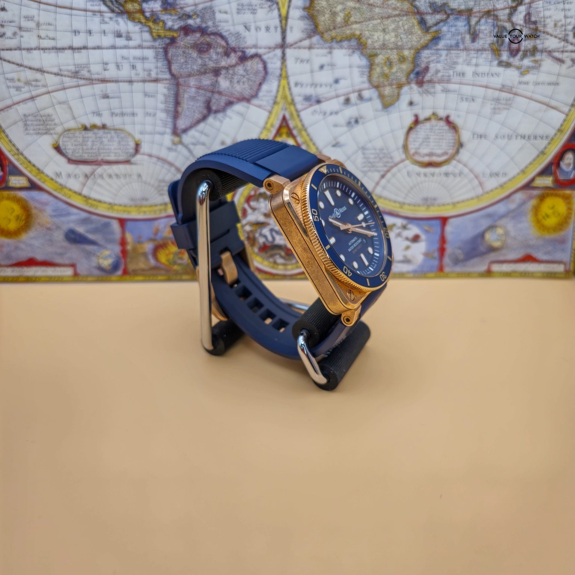 Bell & Ross BR03-92 Diver Blue Bronze 42MM Limited Edition of 999 Pieces Ref: BR0392-D-LU-BR/SCA - Image 6