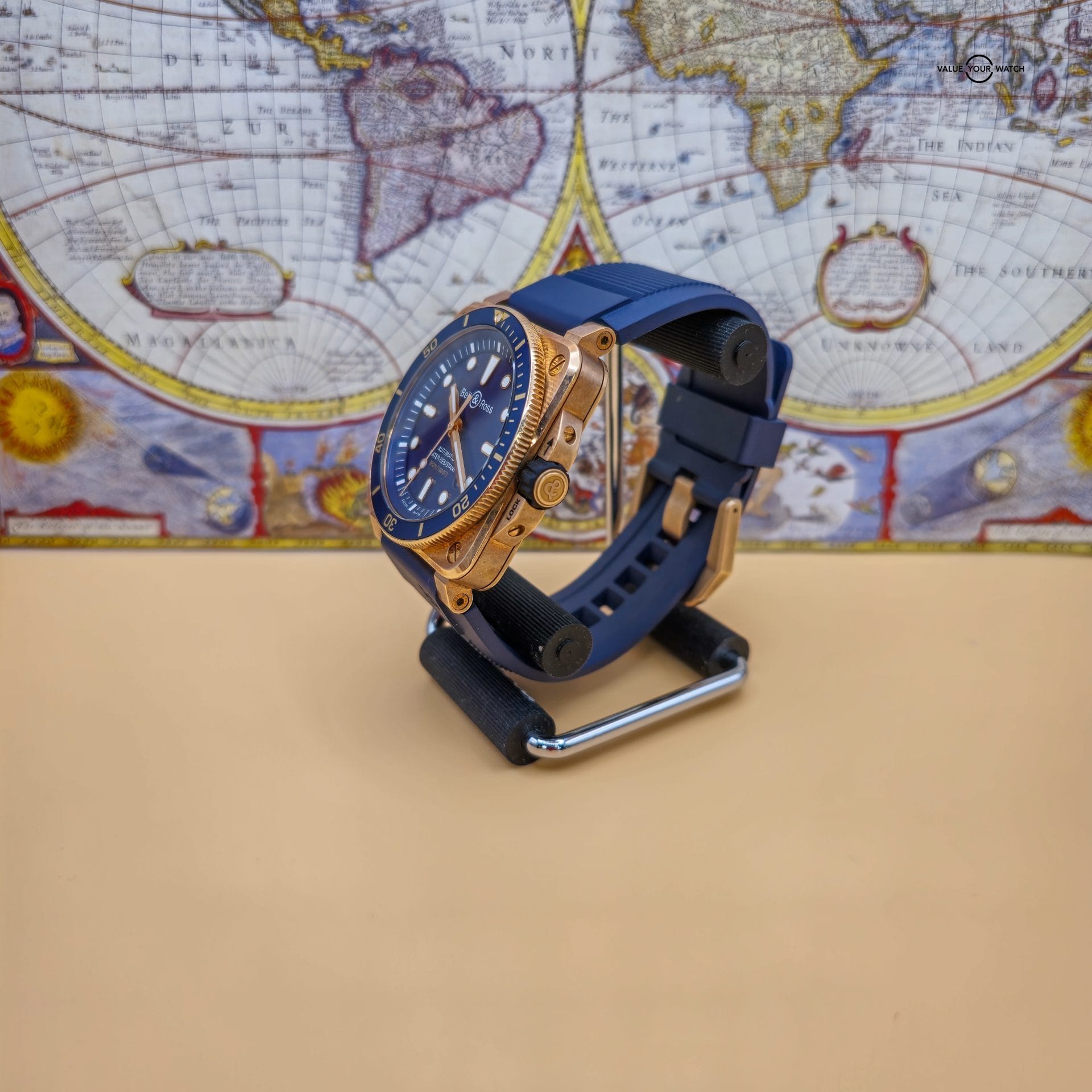 Bell & Ross BR03-92 Diver Blue Bronze 42MM Limited Edition of 999 Pieces Ref: BR0392-D-LU-BR/SCA - Image 7