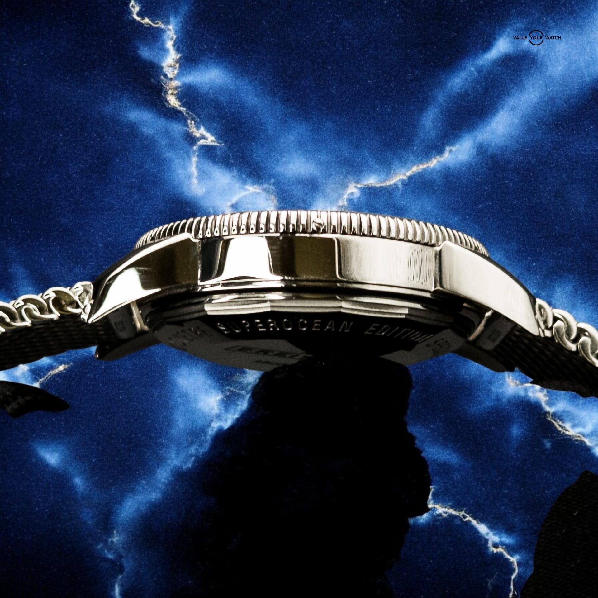 BREITLING Superocean Heritage B20 Auto 42MM Blue Dial Men's Watch AB2010161C1A1 - Image 4