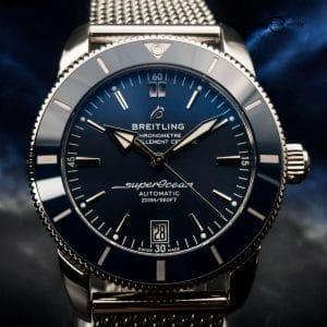 BREITLING Superocean Heritage B20 Auto 42MM Blue Dial Men’s Watch AB2010161C1A1