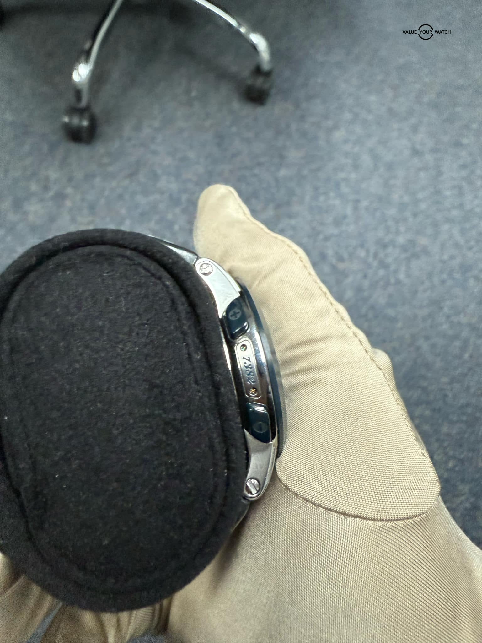 Ulysse Nardin Executive Dual Time Blue Steel Ceramic 243-00 43mm on Leather Strap - Image 5