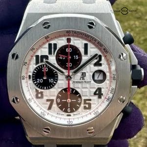 Audemars Piguet Royal Oak Offshore 42mm Red Panda 26170ST.OO.D101CR.02 w/ Papers