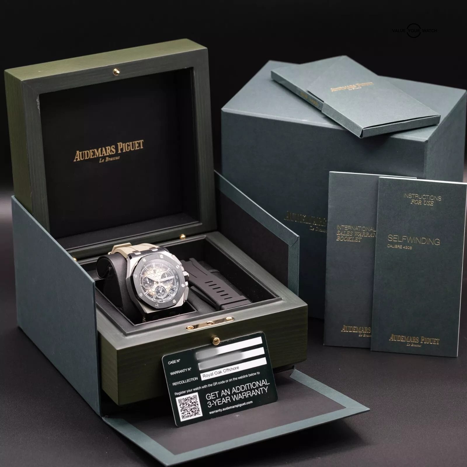 Audemars Piguet Royal Oak Offshore Chrono Smoked/Taupe Dial 26420SO.OO.A600CA.01 - Image 2