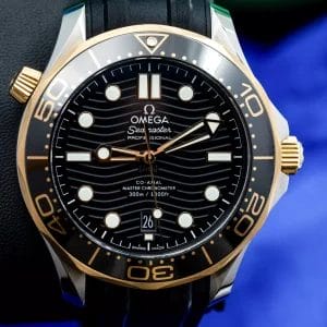 OMEGA Seamaster Diver 300M Sedna Gold 42mm Men Watch 210.22.42.20.01.001
