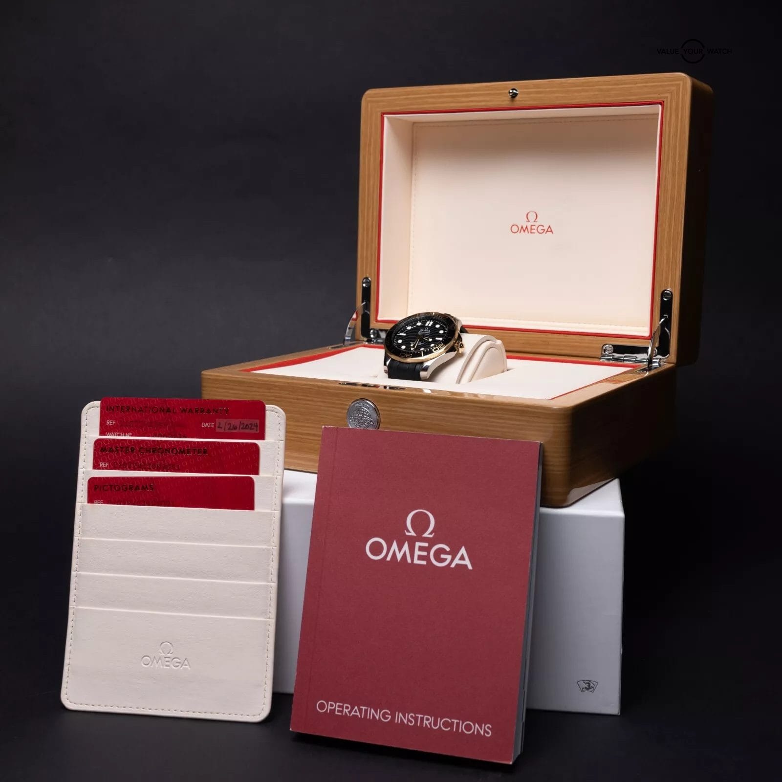 OMEGA Seamaster Diver 300M Sedna Gold 42mm Men Watch 210.22.42.20.01.001 - Image 6