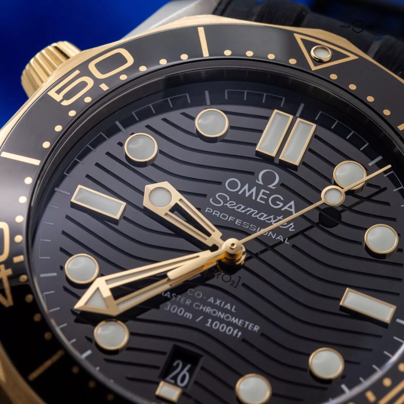 OMEGA Seamaster Diver 300M Sedna Gold 42mm Men Watch 210.22.42.20.01.001 - Image 7