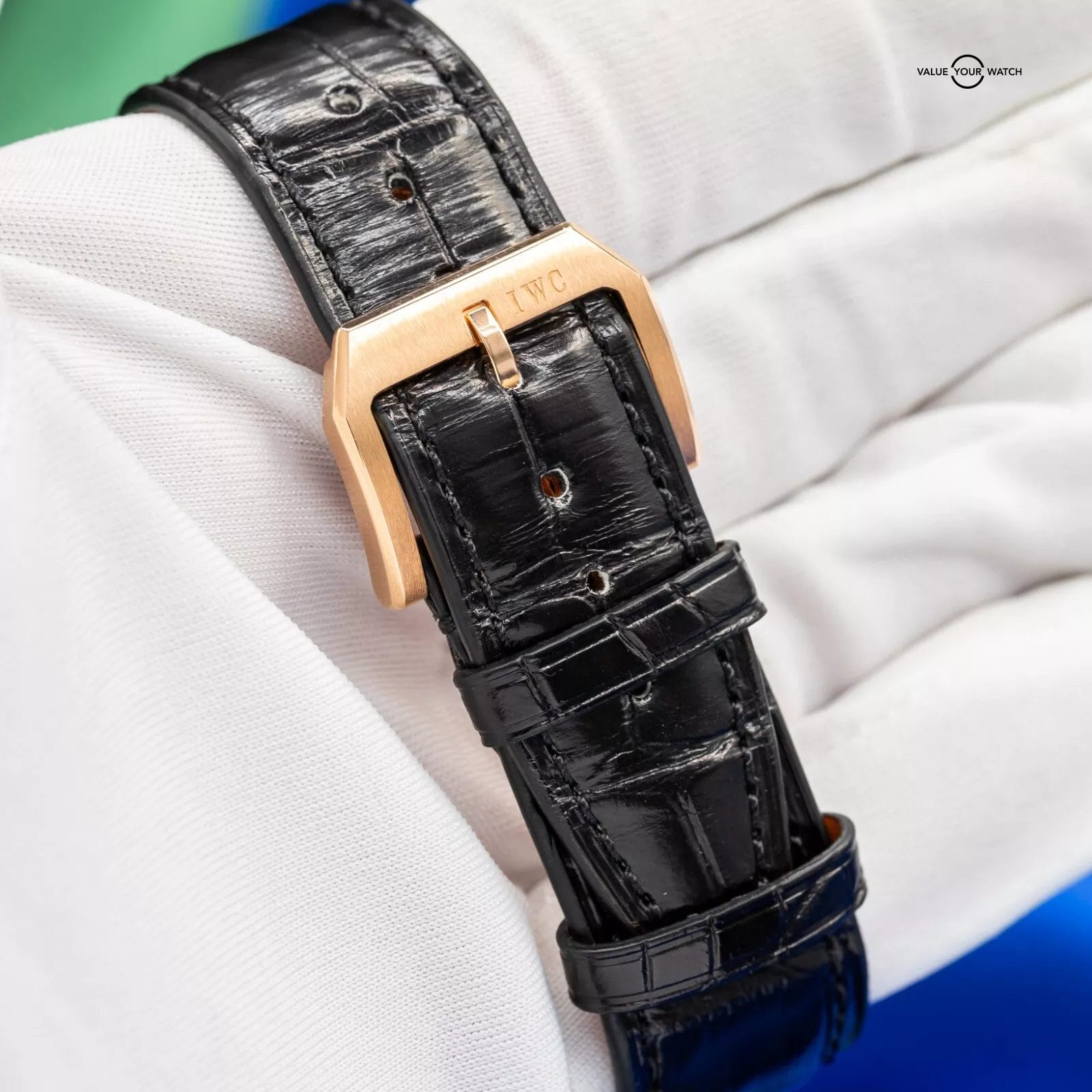 2023 IWC Portugieser Chronograph 41mm Rose Gold IW371610 Box & Papers - Image 6