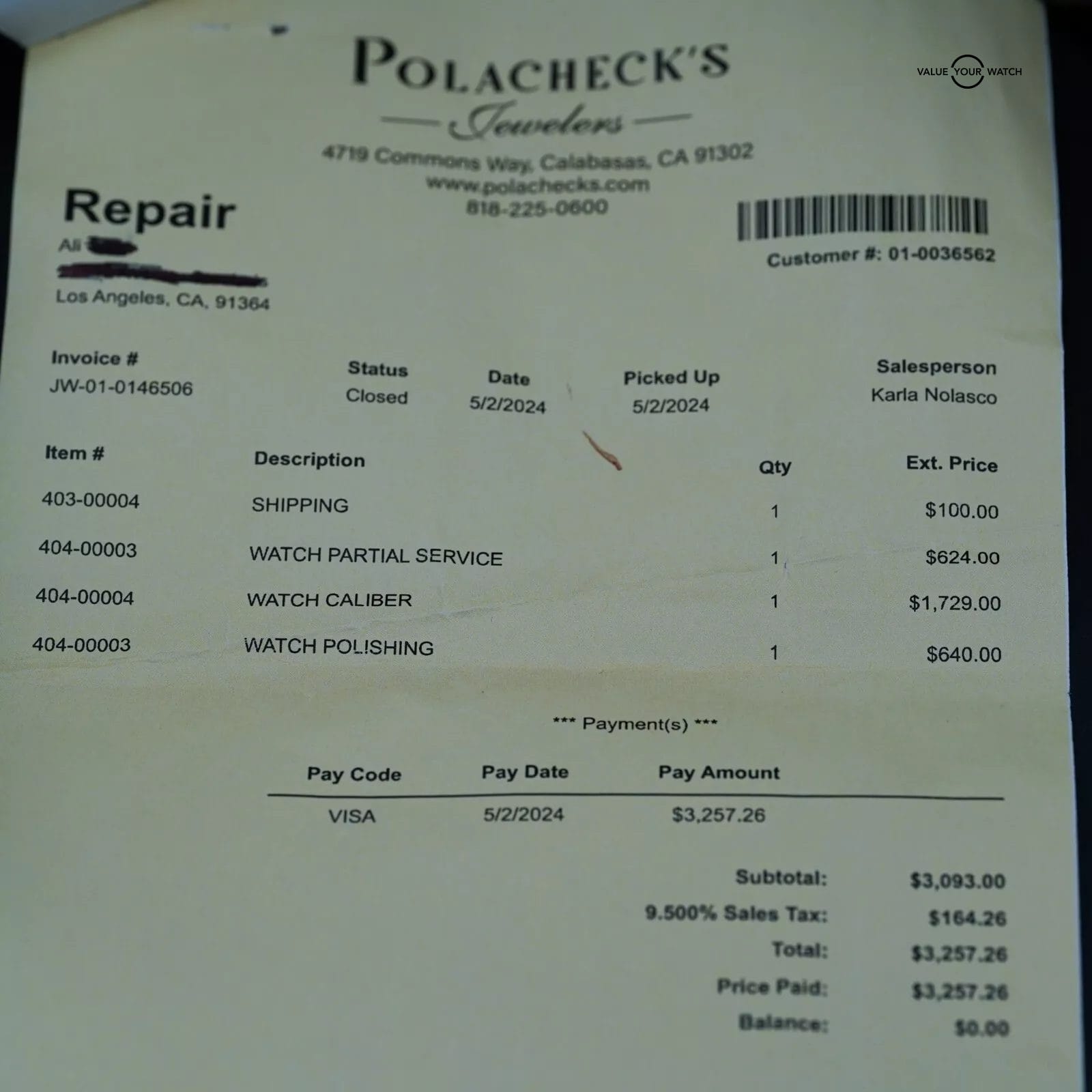 Audemars Piguet Royal Oak Offshore - Titanium - Complete, Bracelet - Image 2