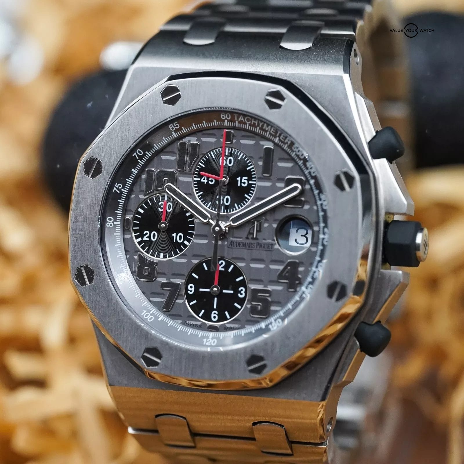 Audemars Piguet Royal Oak Offshore - Titanium - Complete, Bracelet - Image 12