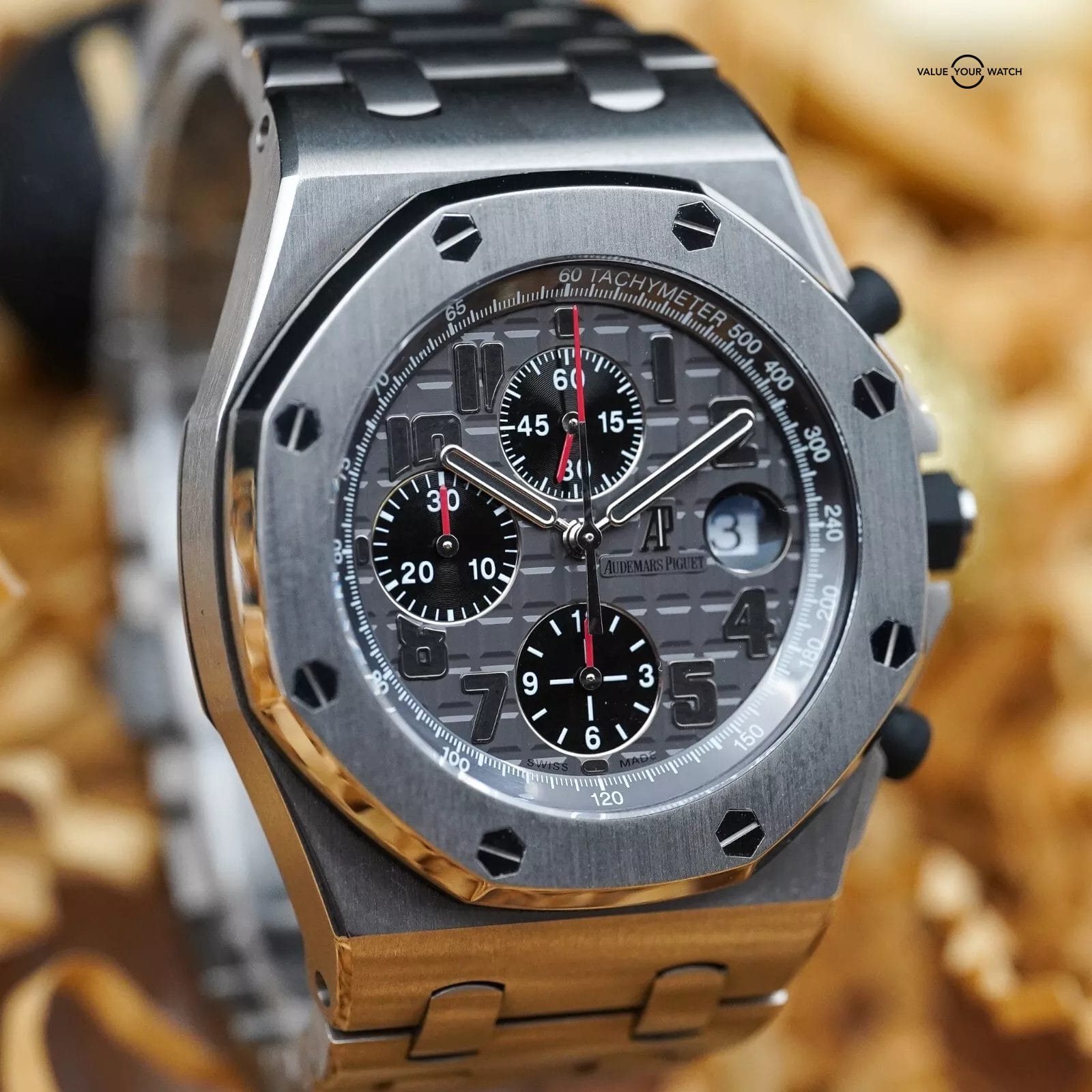 Audemars Piguet Royal Oak Offshore - Titanium - Complete, Bracelet - Image 13