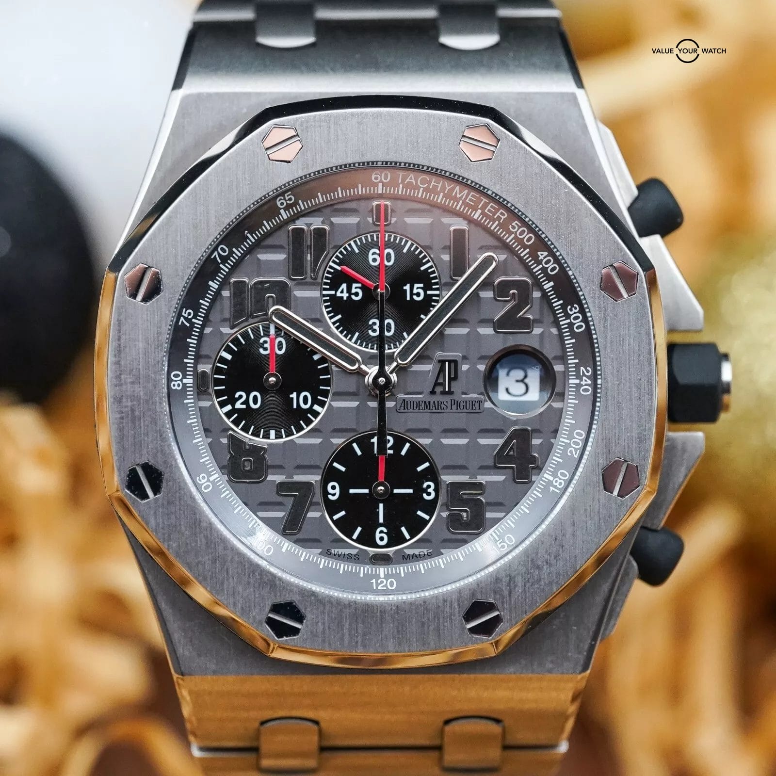 Audemars Piguet Royal Oak Offshore - Titanium - Complete, Bracelet - Image 16