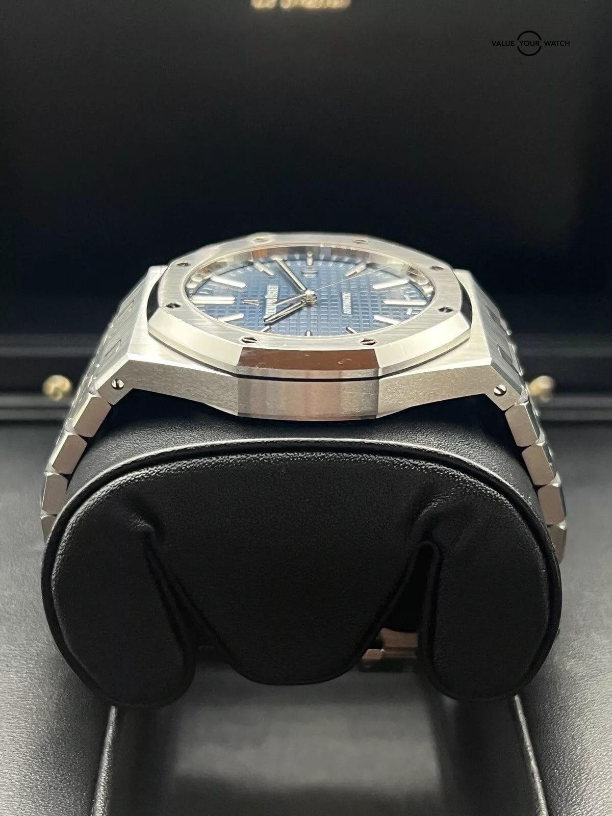 Audemars Piguet Royal Oak 15400ST - Blue Dial, Complete Set - Box & Papers - Image 7