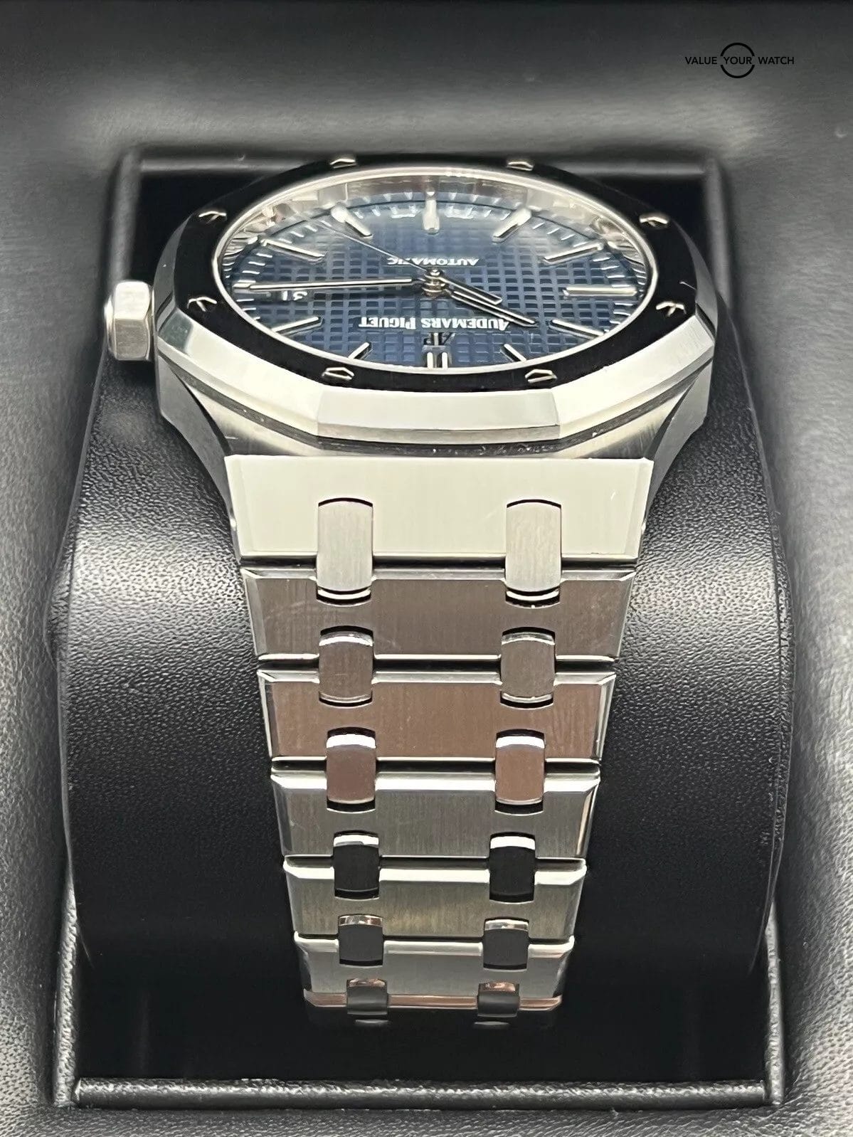 Audemars Piguet Royal Oak 15400ST - Blue Dial, Complete Set - Box & Papers - Image 13