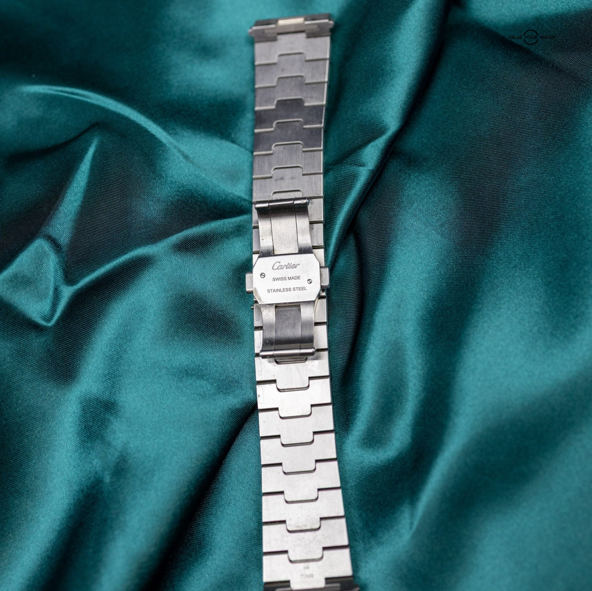 Cartier Santos Dial Large Automatic ADLC Bezel WSSA0037 2 extra straps - Image 11