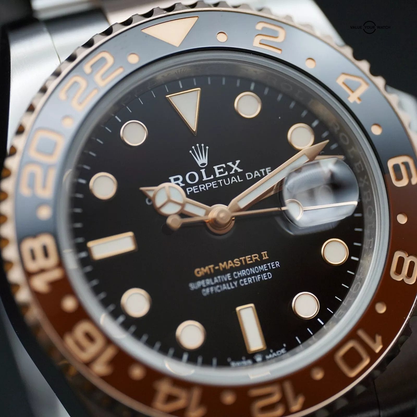 Rolex GMT Master II Rootbeer 126711CHNR 18K Gold Steel Box Papers 2024 Complete - Image 8