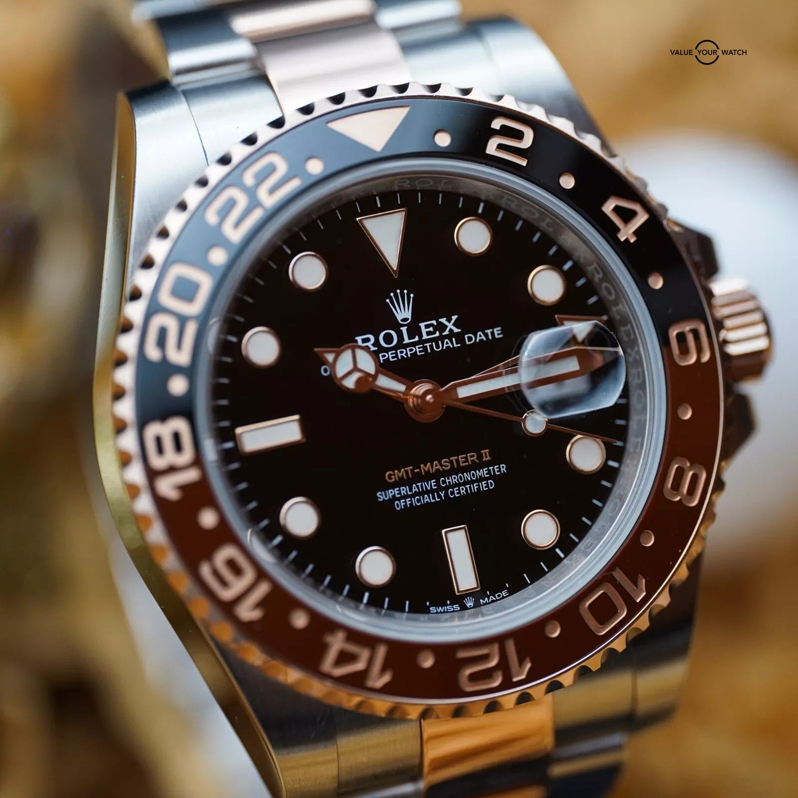 Rolex GMT Master II Rootbeer 126711CHNR 18K Gold Steel Box Papers 2024 Complete - Image 17