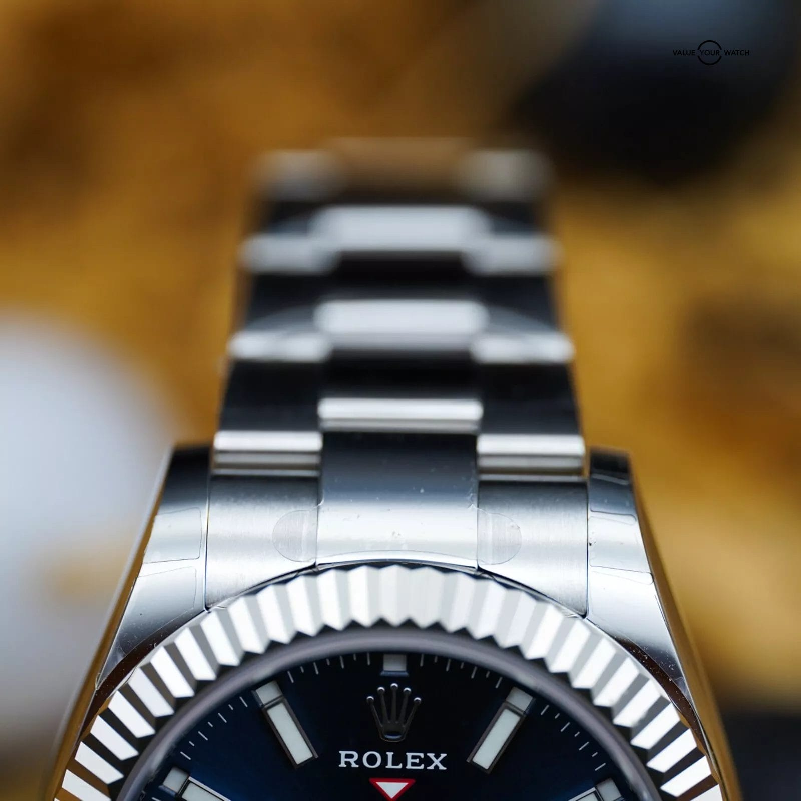 Rolex Sky-Dweller Blue Dial White Gold 42mm 326934 - New - Full Set - Image 7