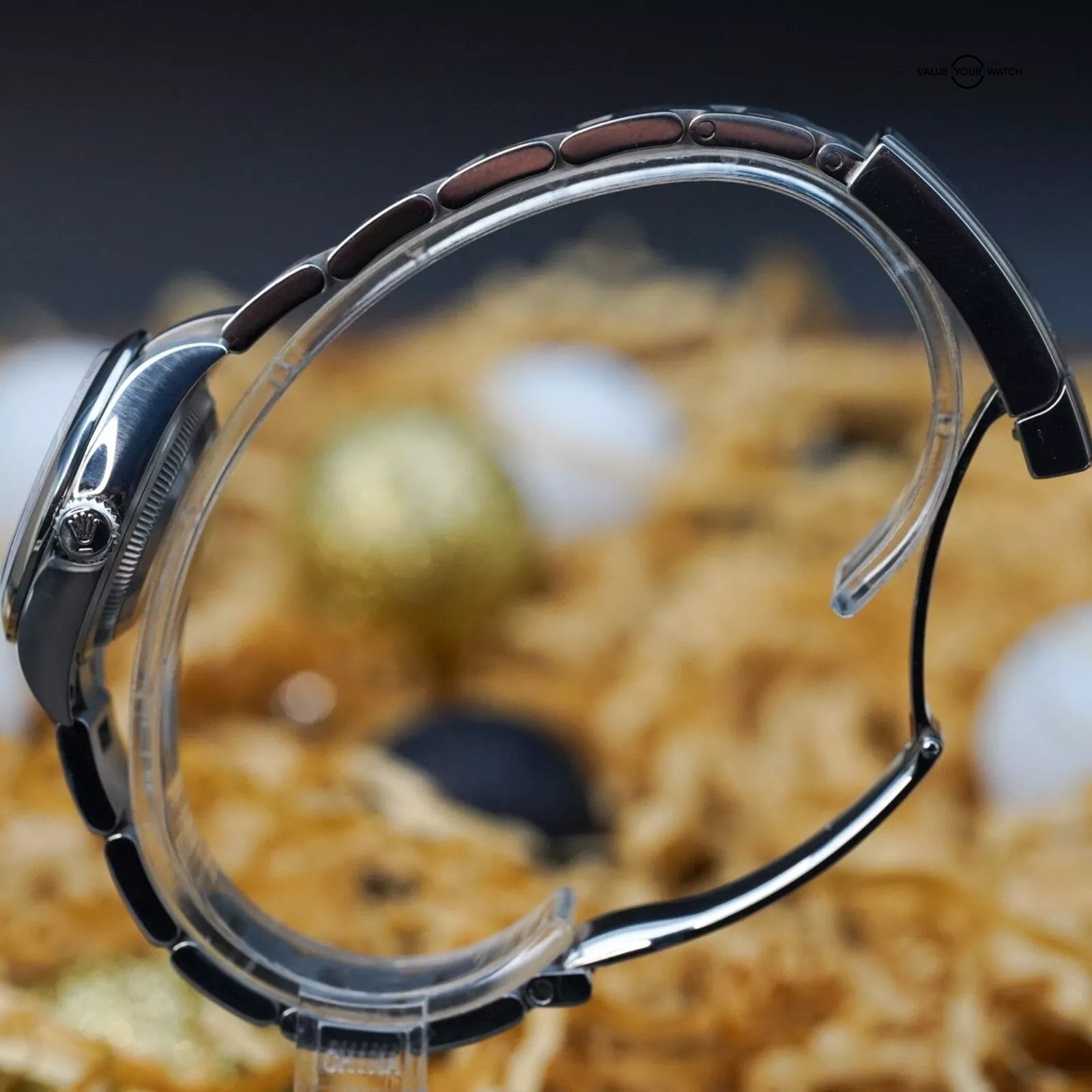 Rolex Oyster Perpetual 28mm Ladies - Silver, Stainless Steel - Complete 276200 - Image 9