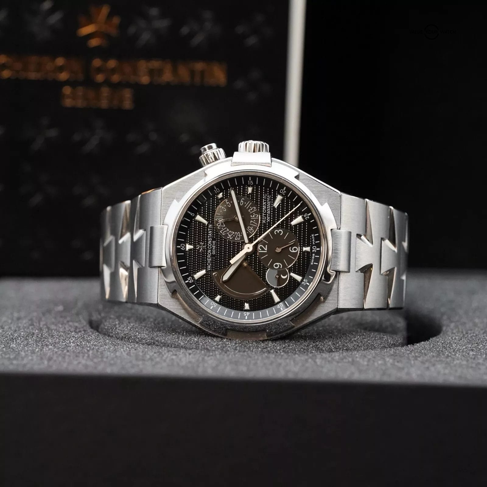 Vacheron Constantin Overseas Dual Time Men's Black Dial - 47450/B01A-9227 - Image 3