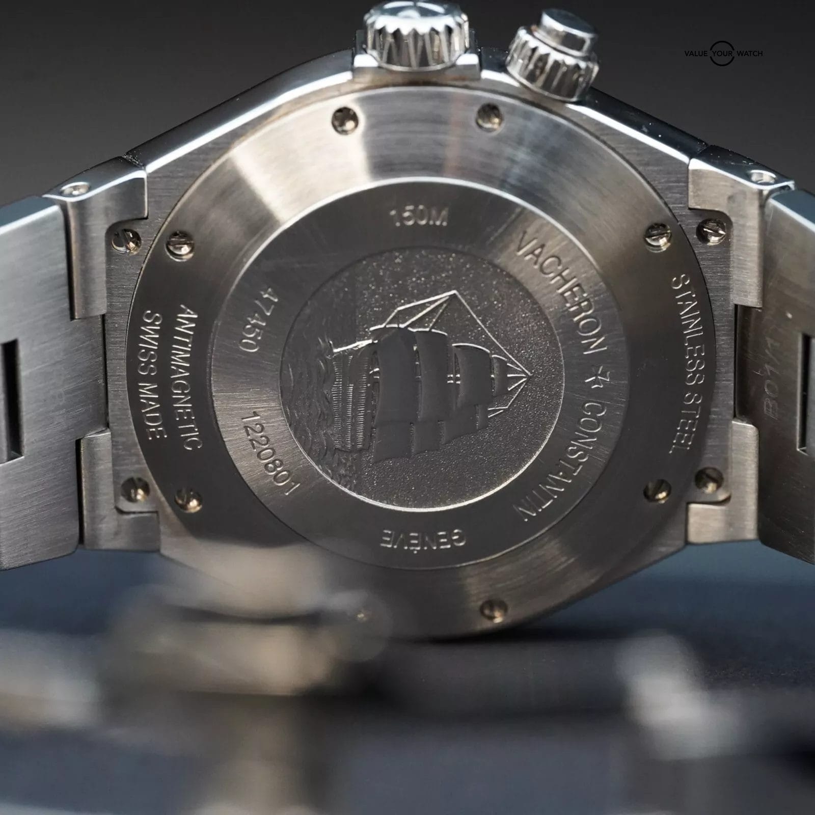 Vacheron Constantin Overseas Dual Time Men's Black Dial - 47450/B01A-9227 - Image 4