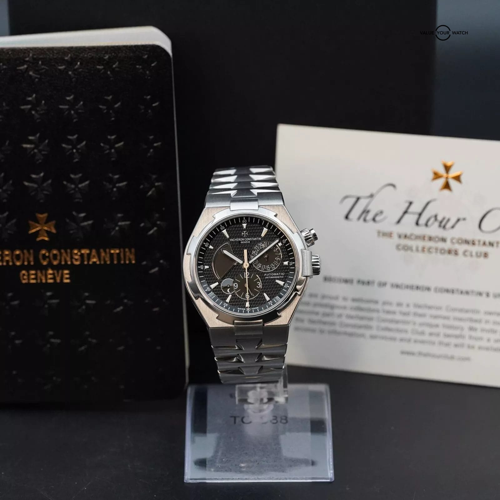 Vacheron Constantin Overseas Dual Time Men's Black Dial - 47450/B01A-9227 - Image 20