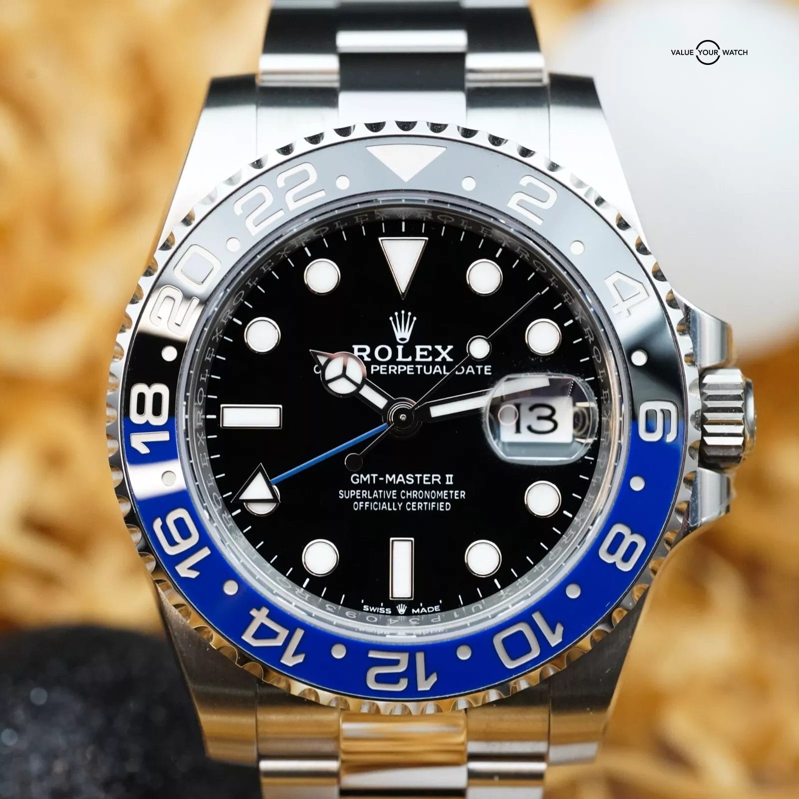 NEW Rolex GMT-Master II Batman Black Blue Steel - FULL SET - 126710BLNR - Image 14