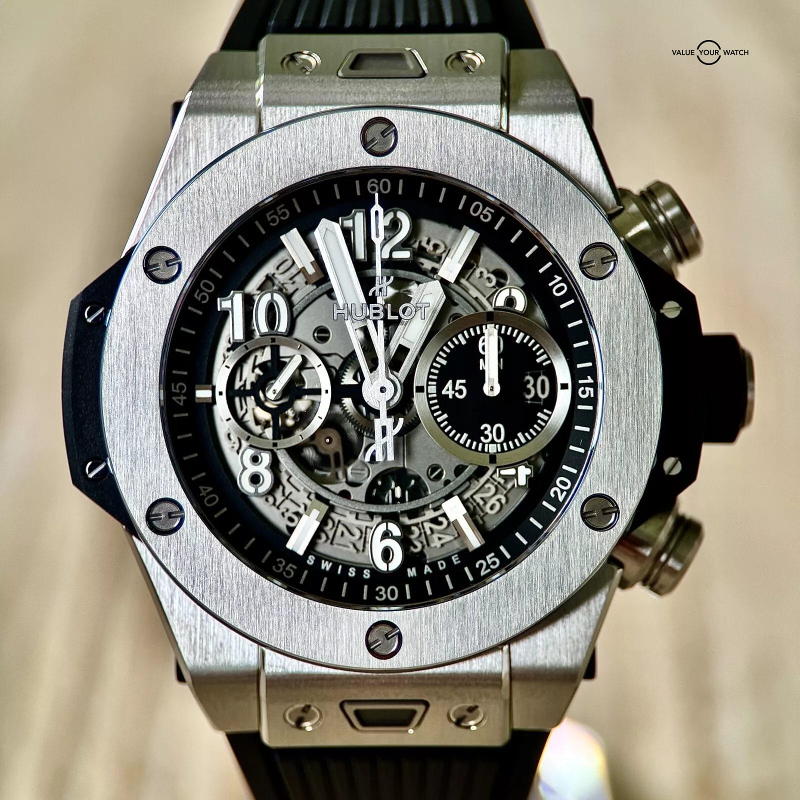 Unworn Hublot Big Bang UNICO Titanium 44mm - Full Set - Warranty till 2027