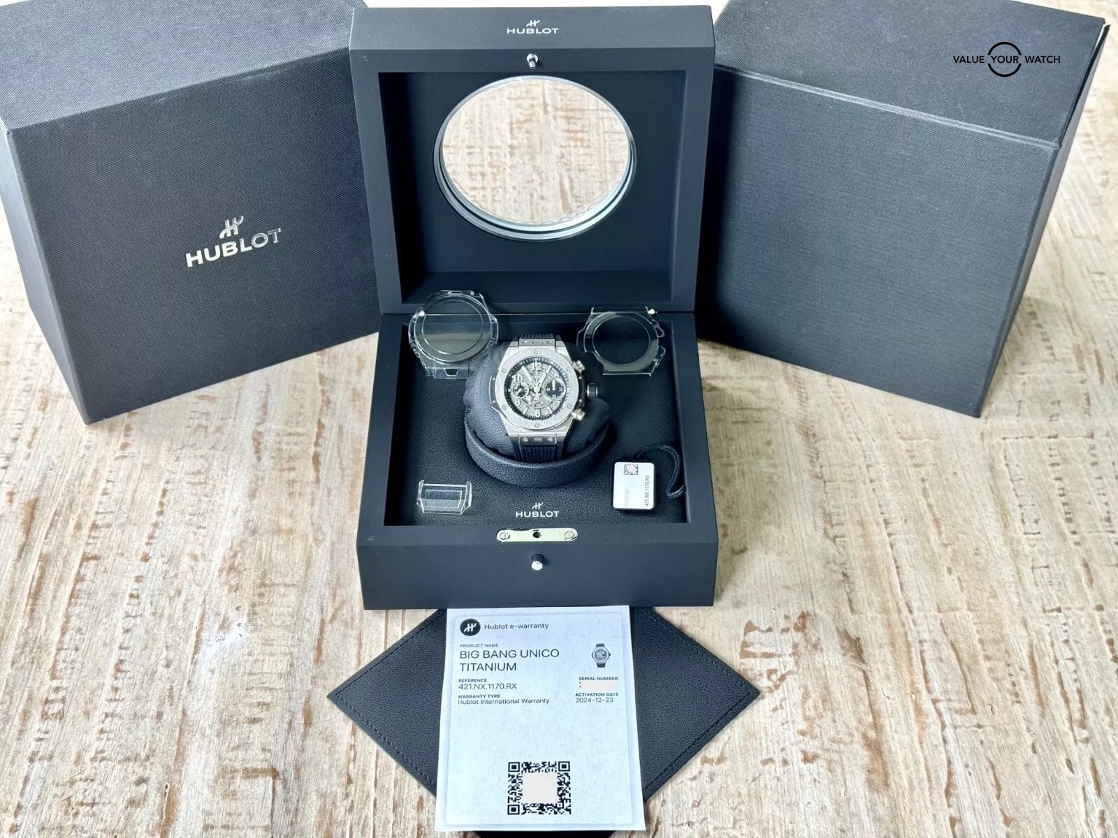 Unworn Hublot Big Bang UNICO Titanium 44mm - Full Set - Warranty till 2027 - Image 17