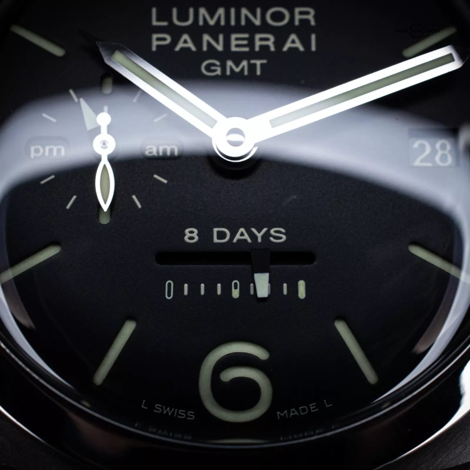 Panerai Luminor 1950 44mm Manual Wind 8-Day GMT, Ref. PAM00233 with Box - Image 13