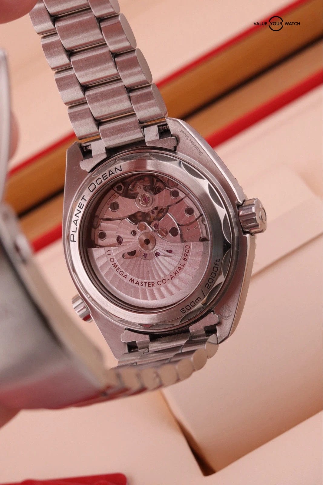 OMEGA Seamaster Planet Ocean 600M 215.30.44.21.04.001 Creamsicle 43.5mm - Image 10