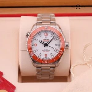 OMEGA Seamaster Planet Ocean 600M 215.30.44.21.04.001 Creamsicle 43.5mm