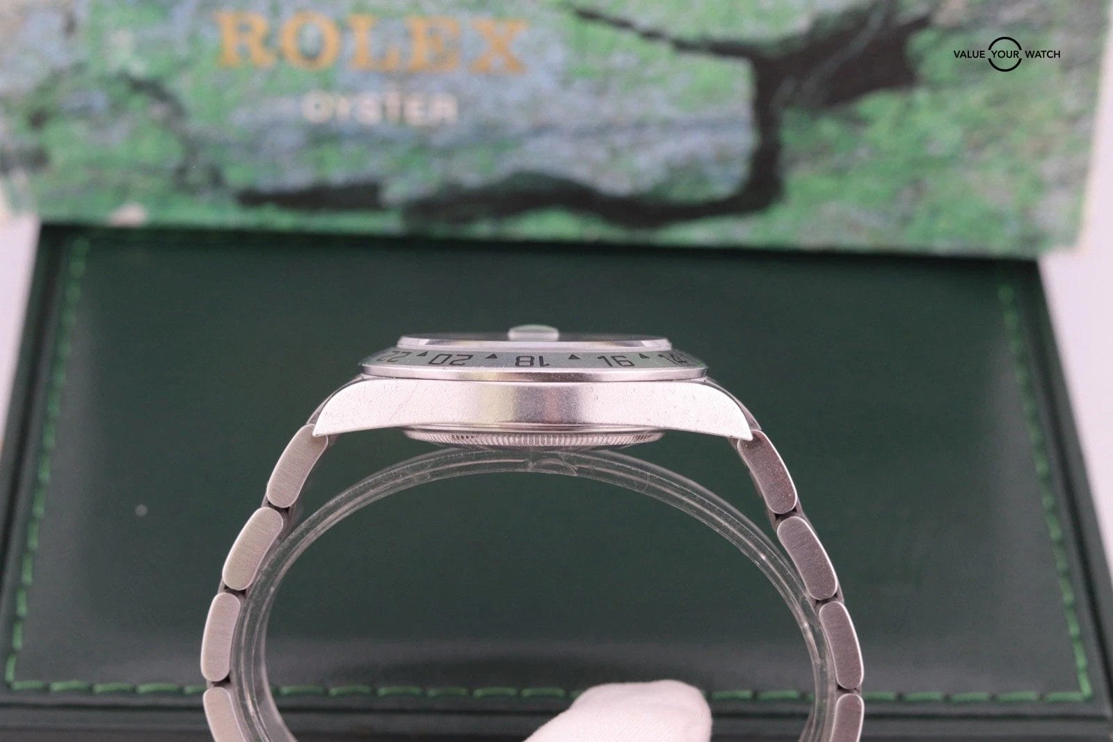 2005 ROLEX MENS EXPLORER II 16570 GMT | Box + Papers | No Holes Case - Image 10