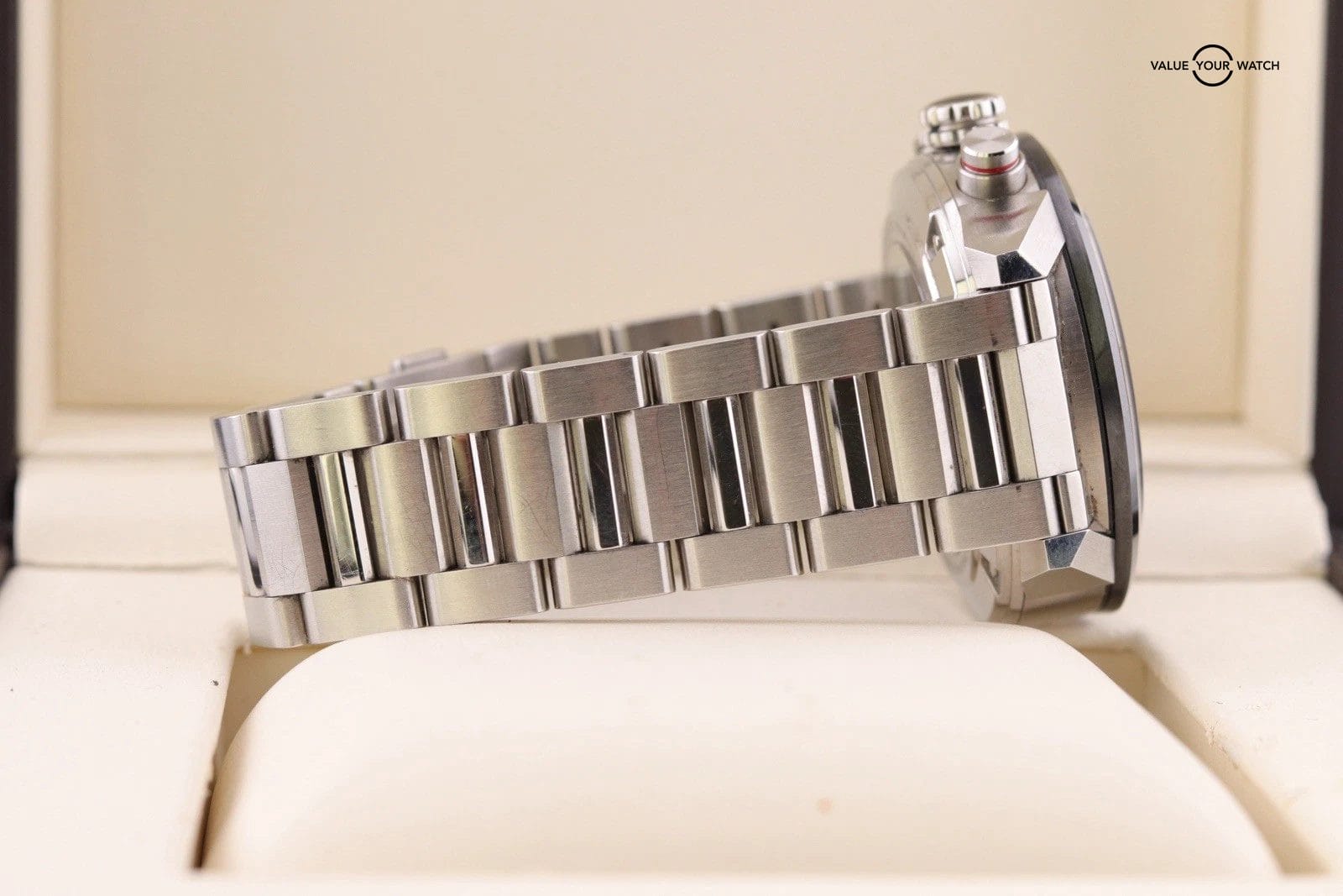 Tag Heuer Carrera Chronograph Stainless Steel 43mm Watch CAR201V.BA7014 B+P - Image 10