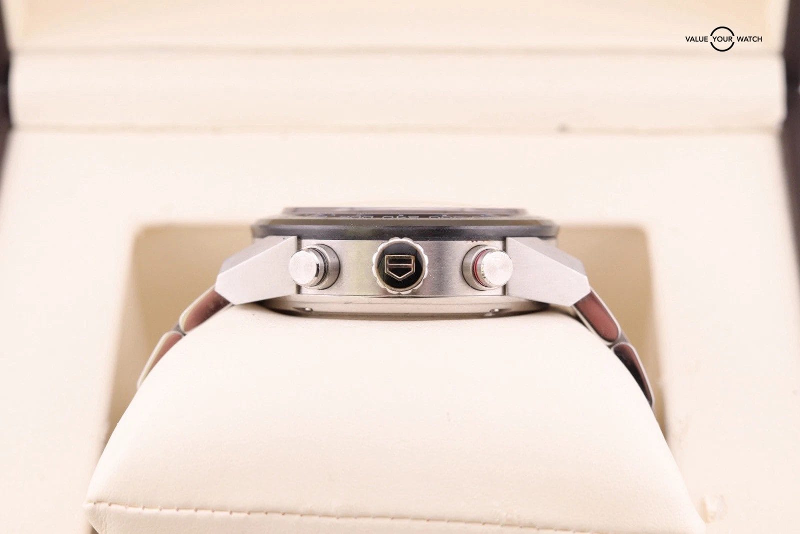 Tag Heuer Carrera Chronograph Stainless Steel 43mm Watch CAR201V.BA7014 B+P - Image 12