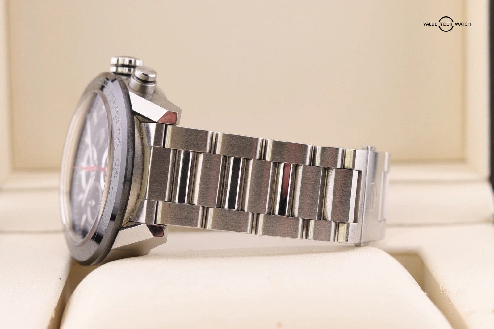 Tag Heuer Carrera Chronograph Stainless Steel 43mm Watch CAR201V.BA7014 B+P - Image 15