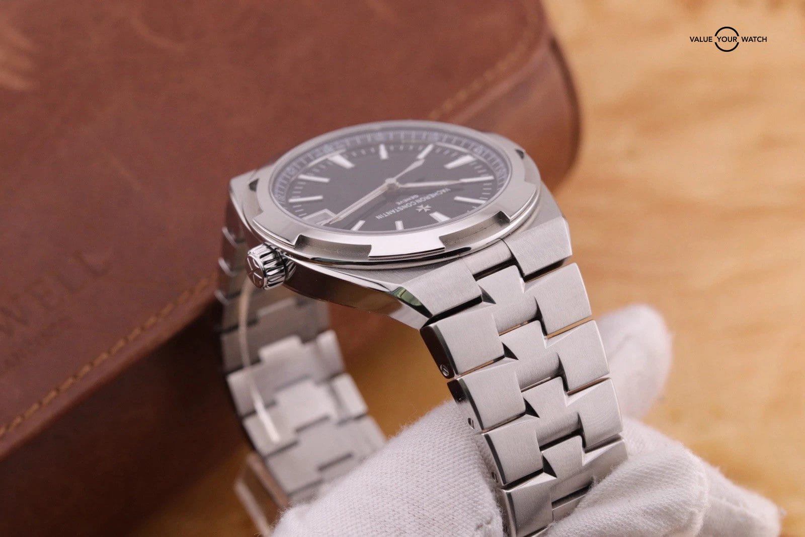 2022 Vacheron Constantin Overseas 41mm 4500V/110A-B483 Black Dial Stainless - Image 2