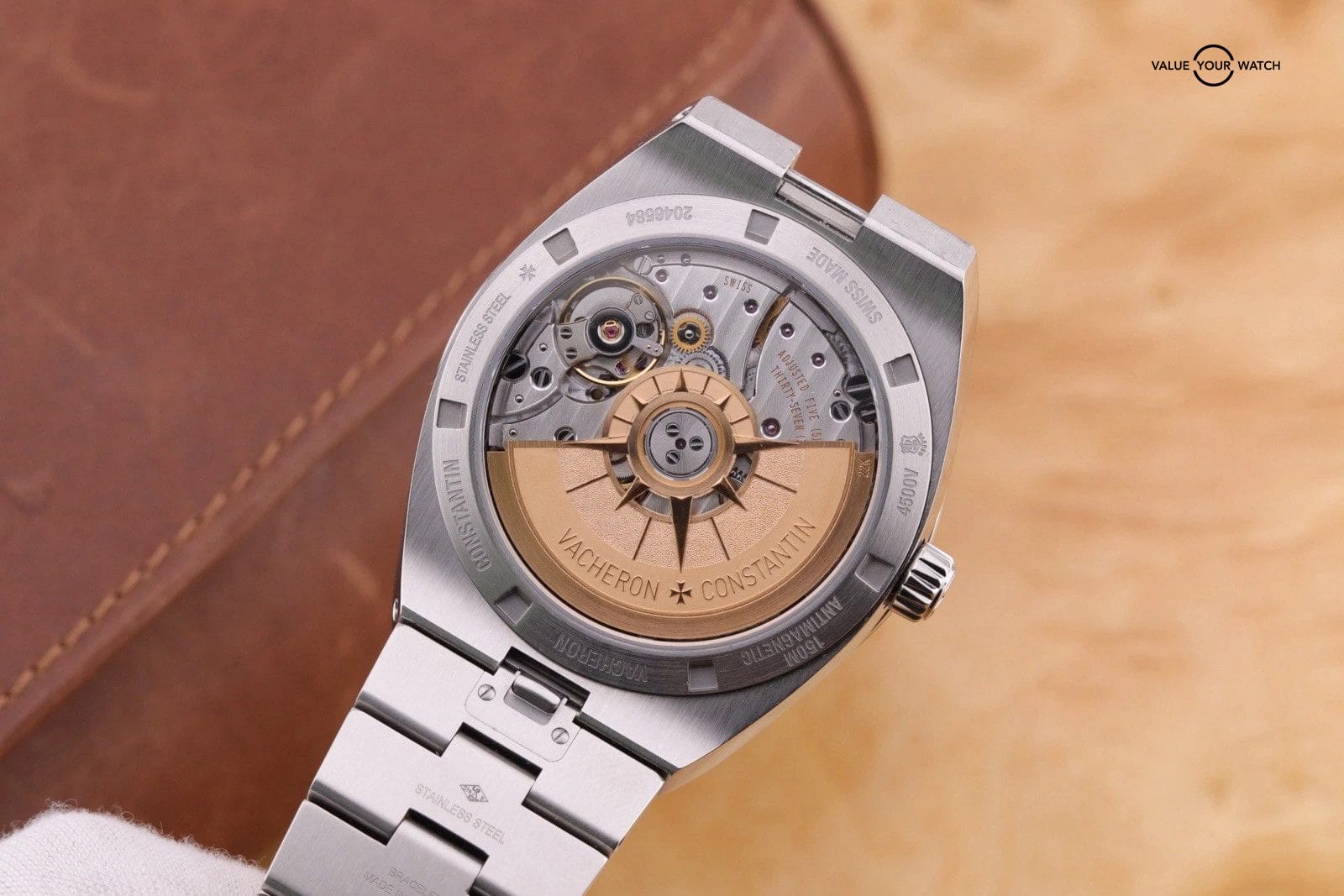 2022 Vacheron Constantin Overseas 41mm 4500V/110A-B483 Black Dial Stainless - Image 4