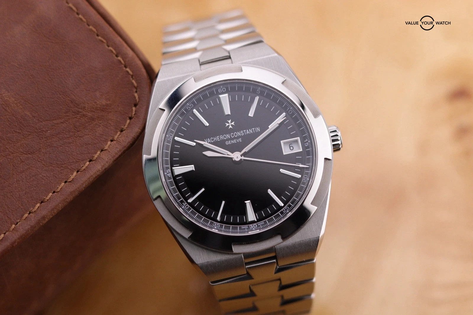 2022 Vacheron Constantin Overseas 41mm 4500V/110A-B483 Black Dial Stainless - Image 6