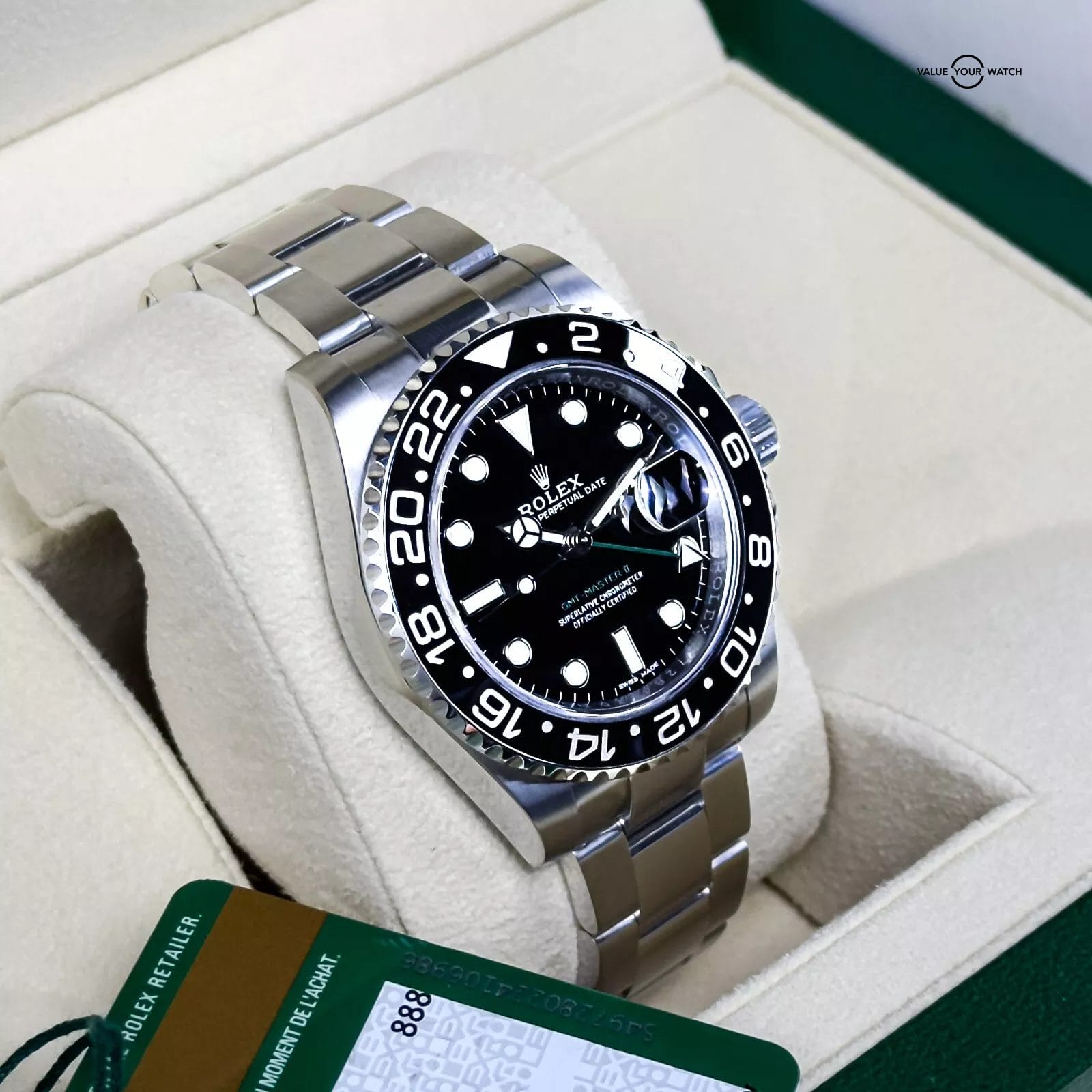 2018 Rolex GMT Master II 116710LN 40mm Black Dial Full set - Image 3