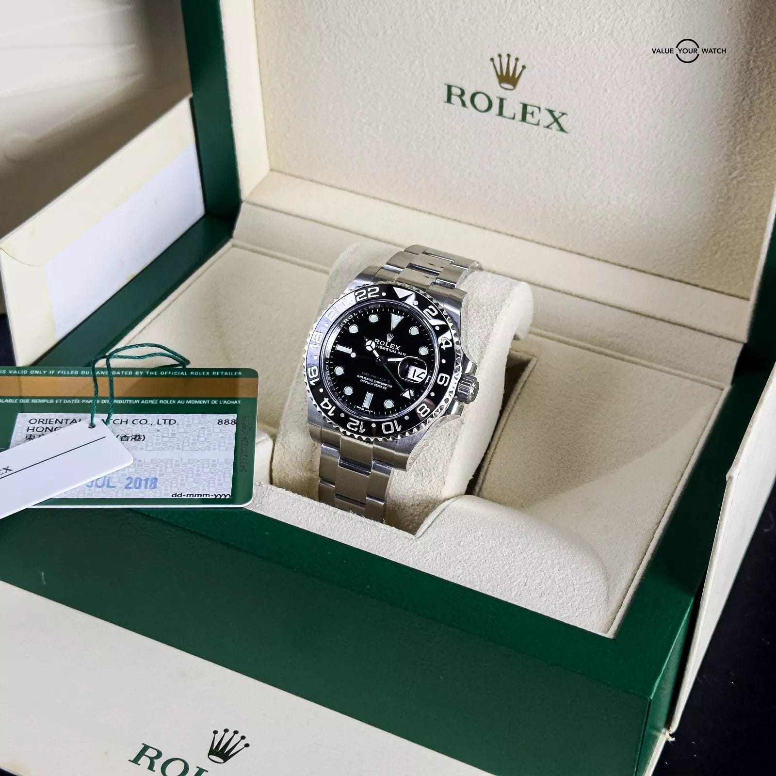 2018 Rolex GMT Master II 116710LN 40mm Black Dial Full set - Image 15