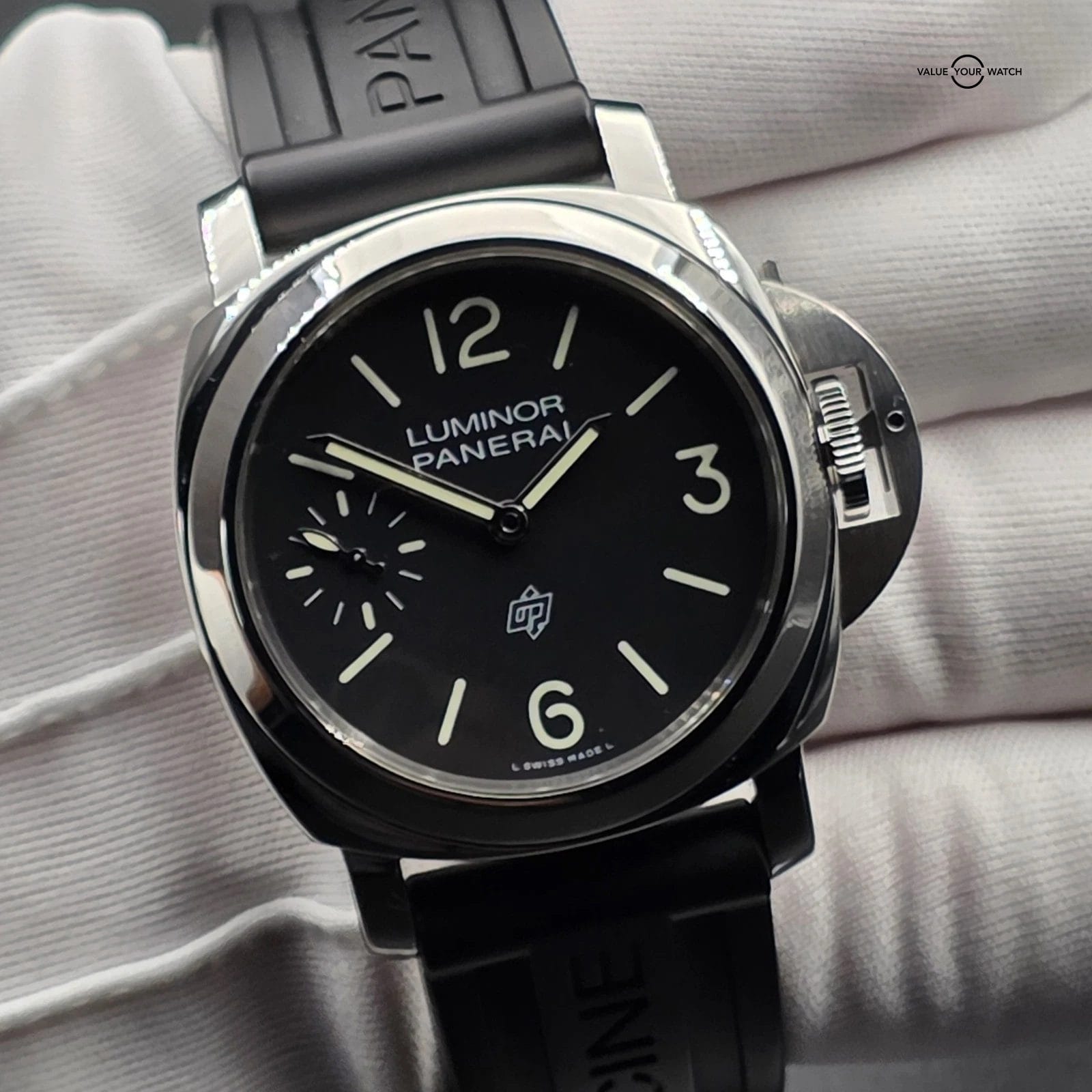 PANERAI Luminor Logo PAM01084 w/ Box & Papers - Image 7