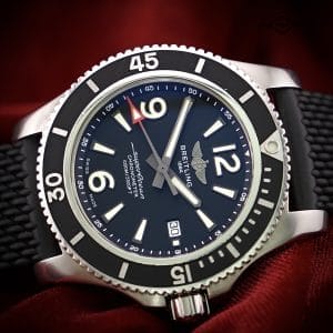 Breitling Superocean 44 Black Dial A17367 – Full Complete Set