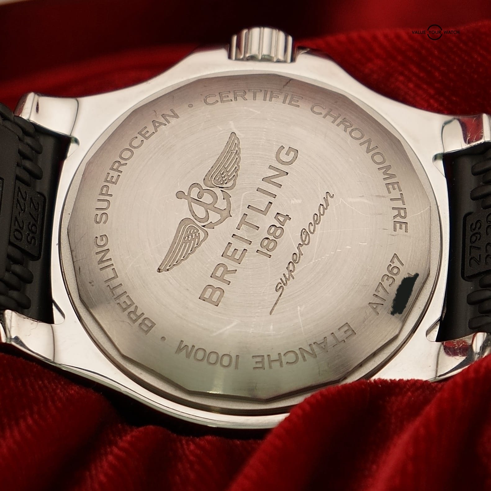 Breitling Superocean 44 Black Dial A17367 - Full Complete Set - Image 7