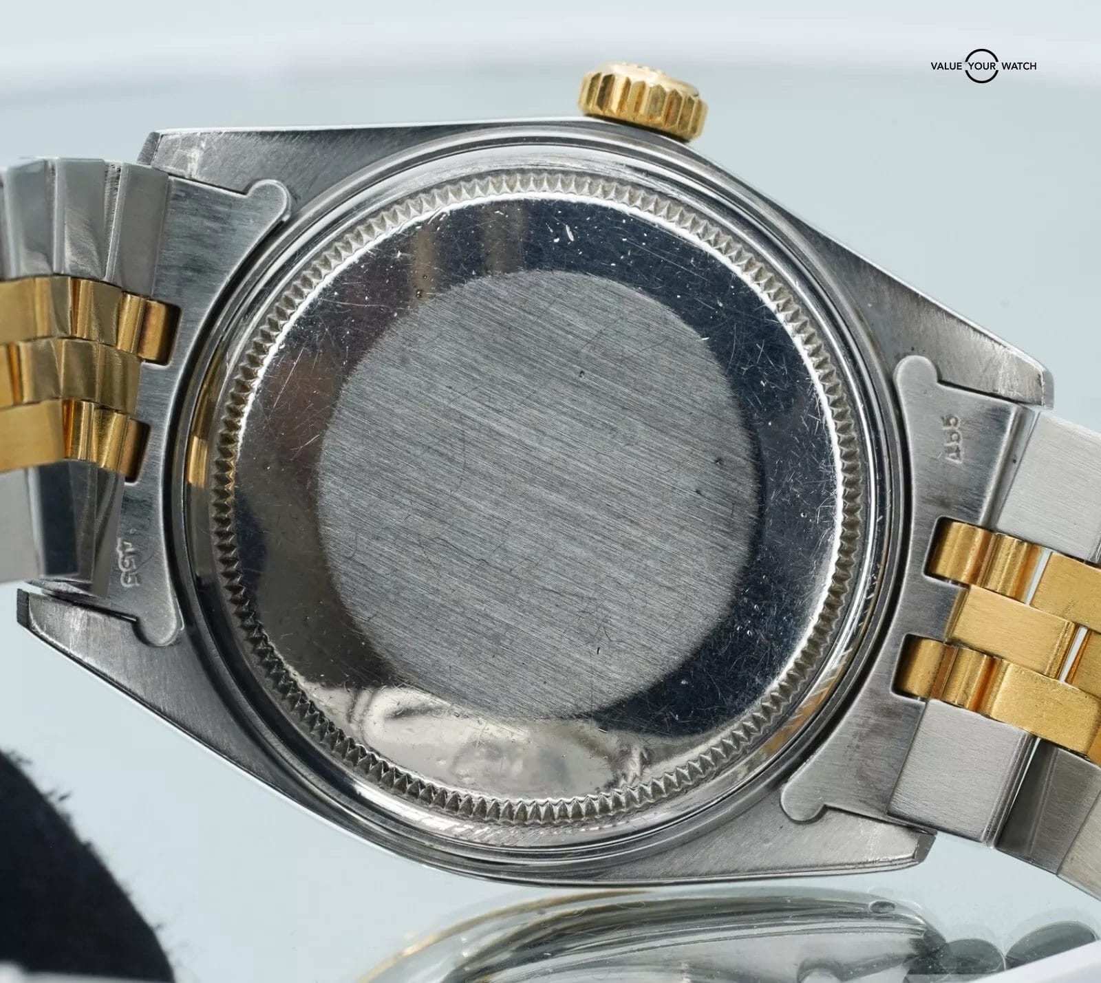 Rolex Datejust 16013 Stainless Steel and 18K Yellow Gold Black Dial Jubilee! - Image 3