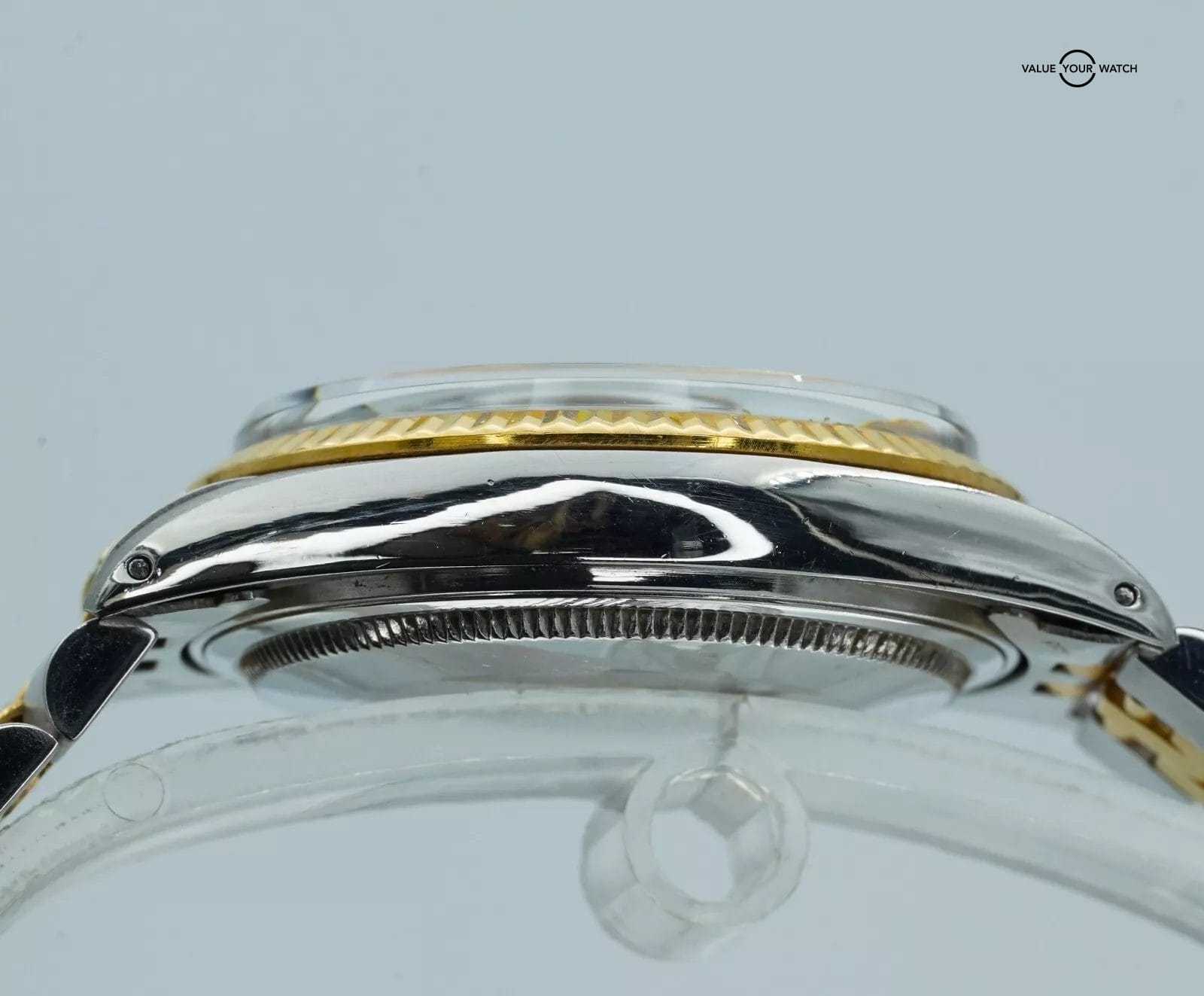 Rolex Datejust 16013 Stainless Steel and 18K Yellow Gold Black Dial Jubilee! - Image 10